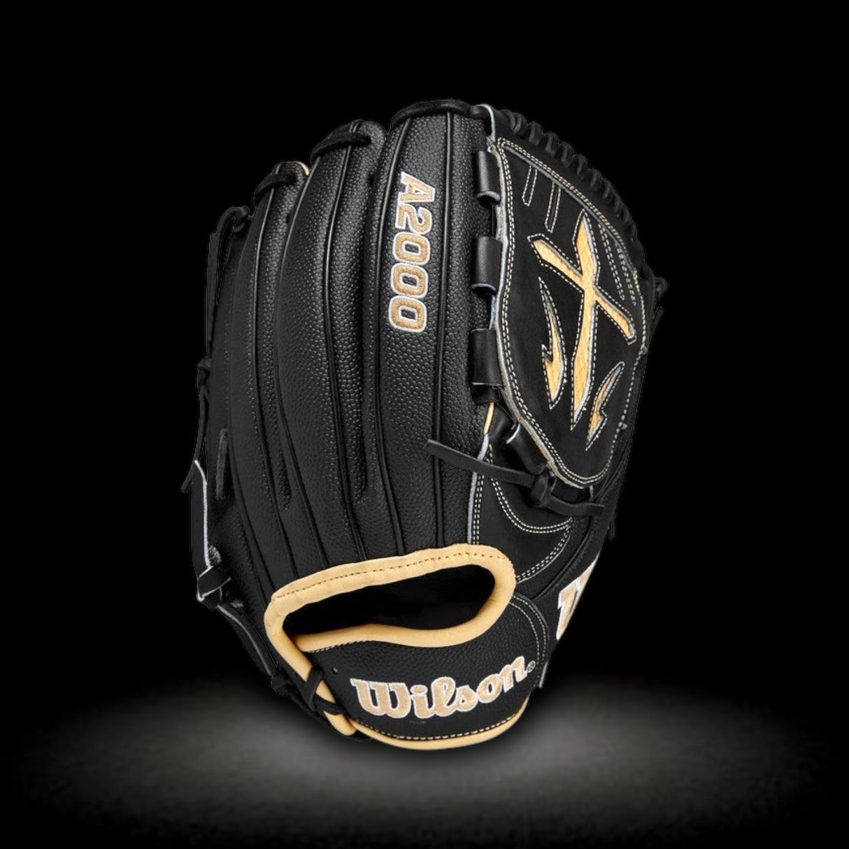 Wilson B23SS A2000 12” Pitcher Black Blonde Glove