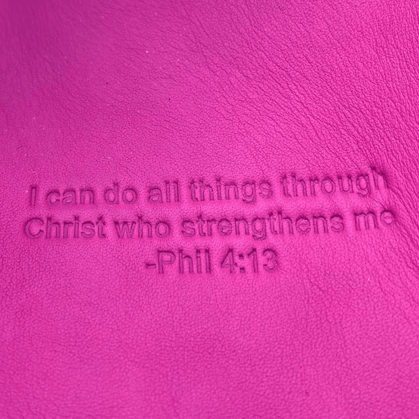 Custom Faith Series Phil 4:13 Christian Bible Verse Kip 11.5” I-Web Baseball Glove