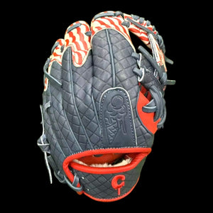 Custom Merica’ Drip Series 11.5” I-Web Baseball Glove Red White Blue