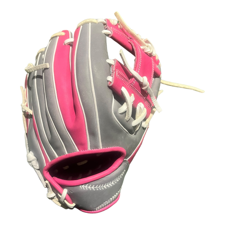 Grace Glove Co Custom 11.5” Pink White Blonde I-Web Infield Glove