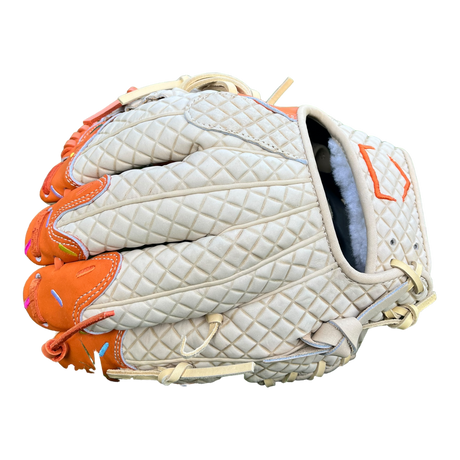 Custom Ballgloves Orange Ice Cream Baseball Glove 11.5” I-Web Infield