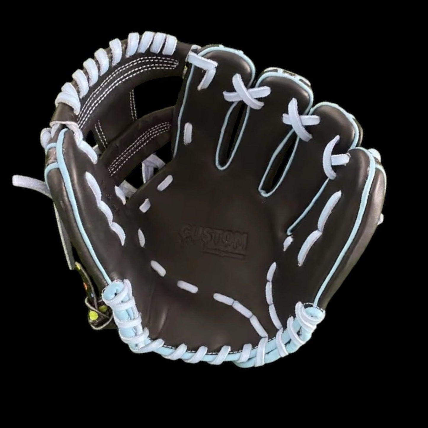 Custom Paint Splatter Black 11.5” I-Web Baseball Glove