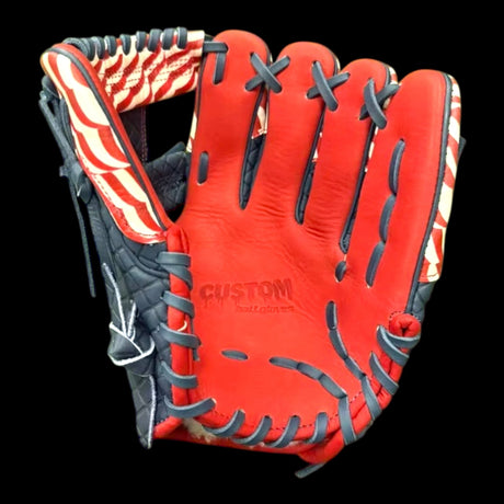 Custom Merica’ Drip Series 11.5” I-Web Baseball Glove Red White Blue