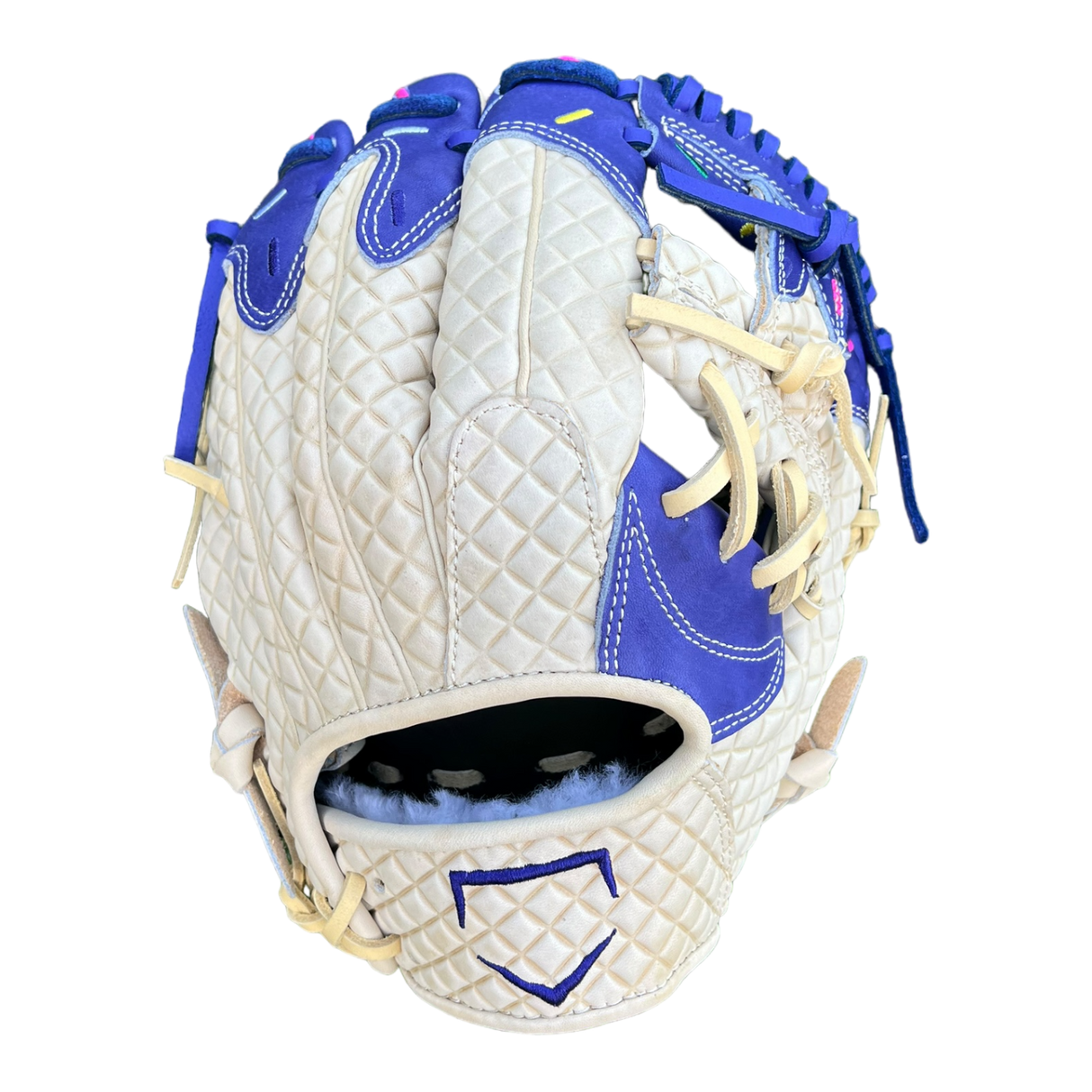 Custom Ballgloves Purple Ice Cream Baseball Glove 11.5” I-Web Infield