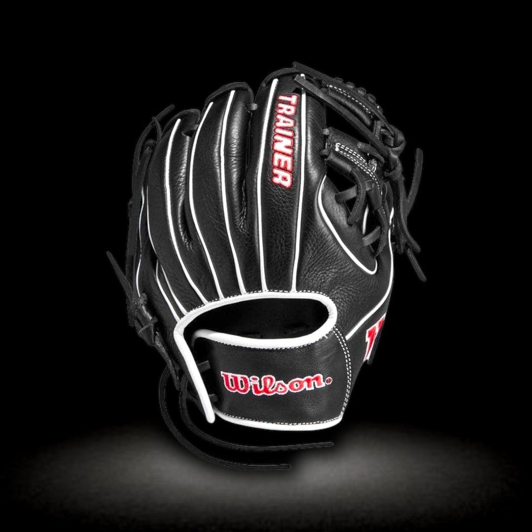 Wilson Trainer 10” Infield Black Infield Training Glove – Custom