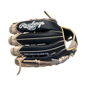 Rawlings Custom 12.75” H-Web Black Speed Shell Camel Heart of the Hide Outfield Glove