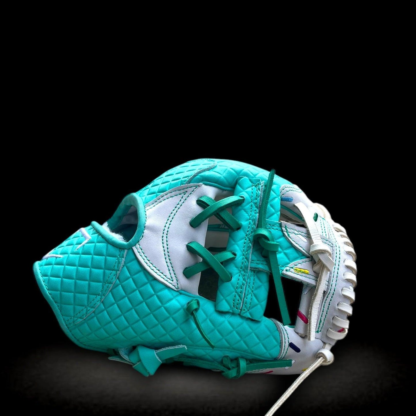 Custom Mint White Ice Cream Series Kip Baseball Glove 11.5” I-Web Infield
