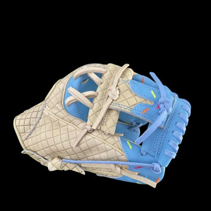 Custom Ice Cream Series Youth Cowhide Soft 11” I-Web Baby Blue Baseball Glove