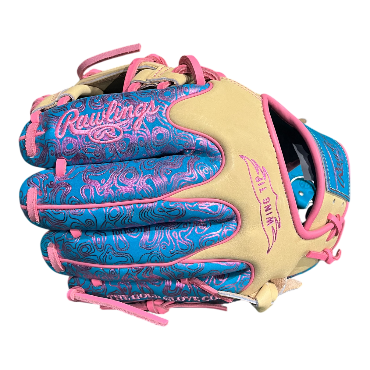 Rawlings Exclusive 11.5” Wing Tip I-Web Purple Pink Blonde Glove