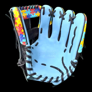 Custom Autism Drip Series 11.5” I-Web Baseball Glove
