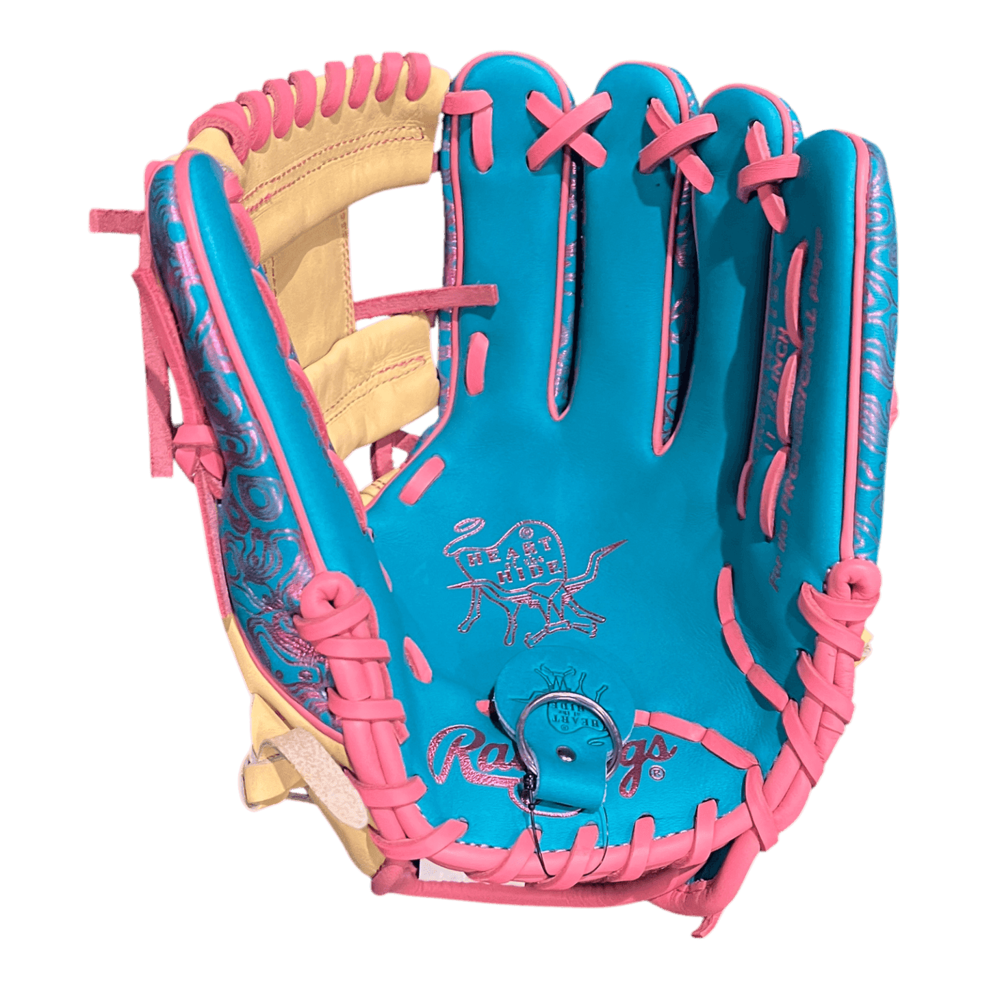 Rawlings Exclusive 11.5” Wing Tip I-Web Purple Pink Blonde Glove