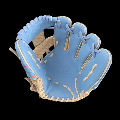 Custom Ice Cream Series Youth Cowhide Soft 11” I-Web Baby Blue Baseball Glove