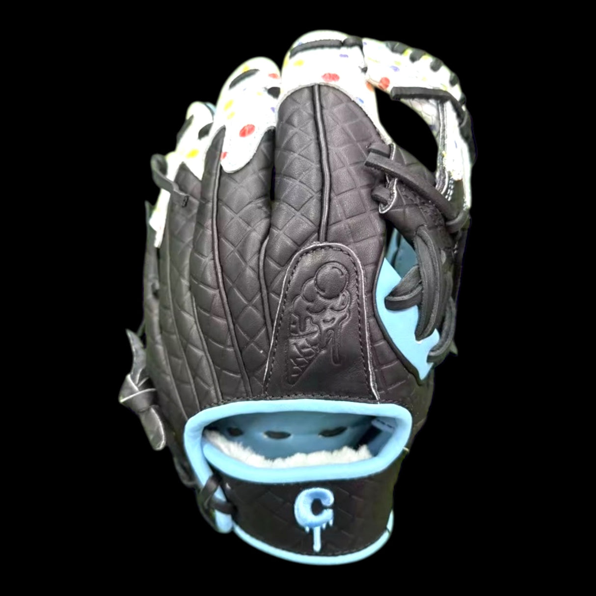 Custom Drip Paint Splatter Series 11.5” I-Web Baseball Glove