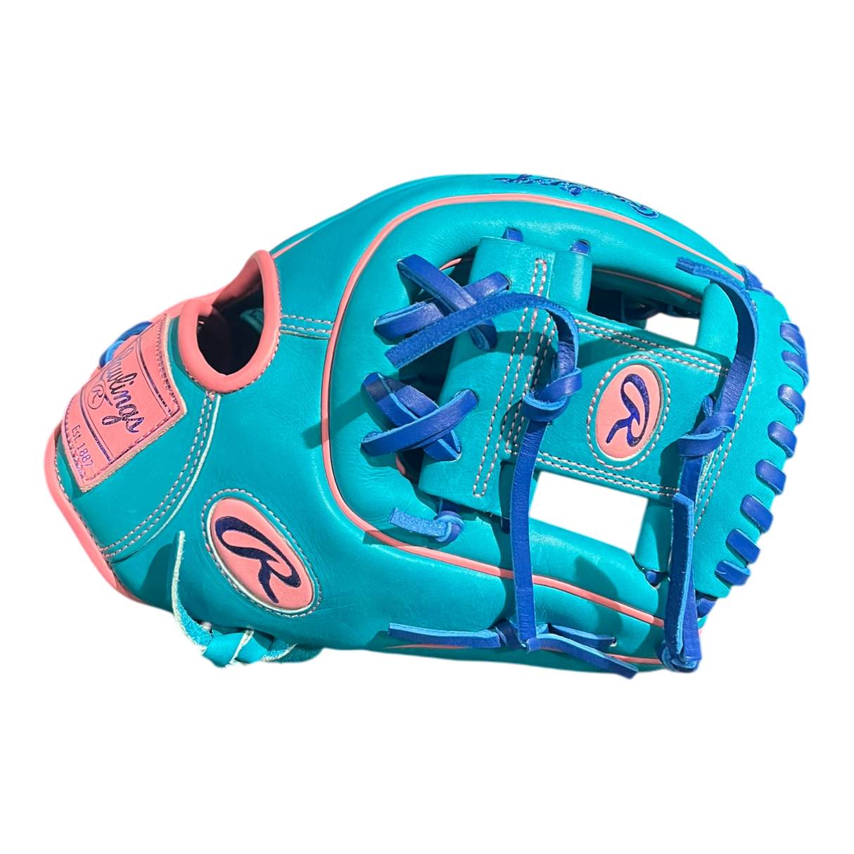 Rawlings Exclusive 11.5” I-Web Aqua Pink Glove