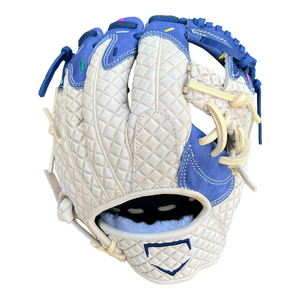 Custom Ballgloves Navy Blue Ice Cream Baseball Glove 11.5” I-Web Infield