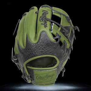 Rawlings Color Sync 8.0 PRO204W-2XMG  HOH 11.5” Croc Military Green I-Web Glove