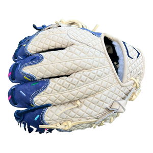 Custom Ballgloves Navy Blue Ice Cream Baseball Glove 11.5” I-Web Infield