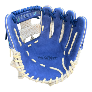 Custom Ballgloves Navy Blue Ice Cream Baseball Glove 11.5” I-Web Infield