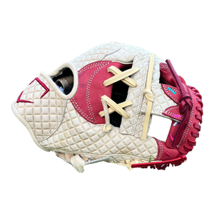 Custom Ballgloves Maroon Ice Cream Baseball Glove 11.5” I-Web Infield