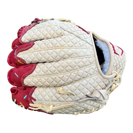 Custom Ballgloves Maroon Ice Cream Baseball Glove 11.5” I-Web Infield