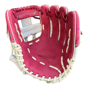 Custom Ballgloves Maroon Ice Cream Baseball Glove 11.5” I-Web Infield