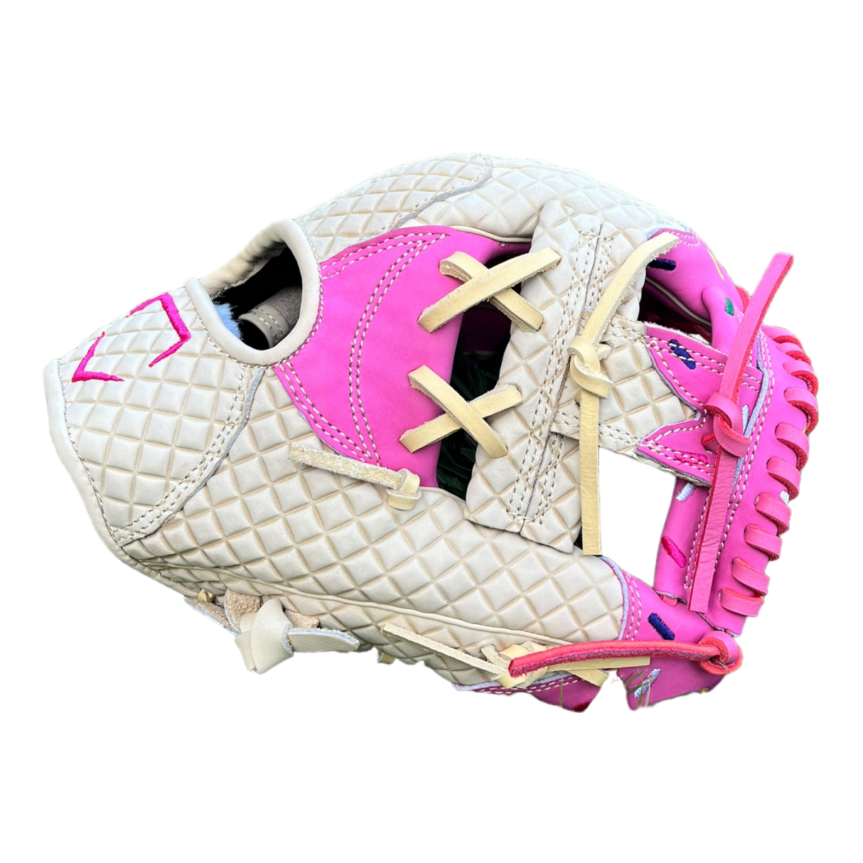 Custom Ice Cream Series Pink 11.5” I-Web Infield Baseball Glove