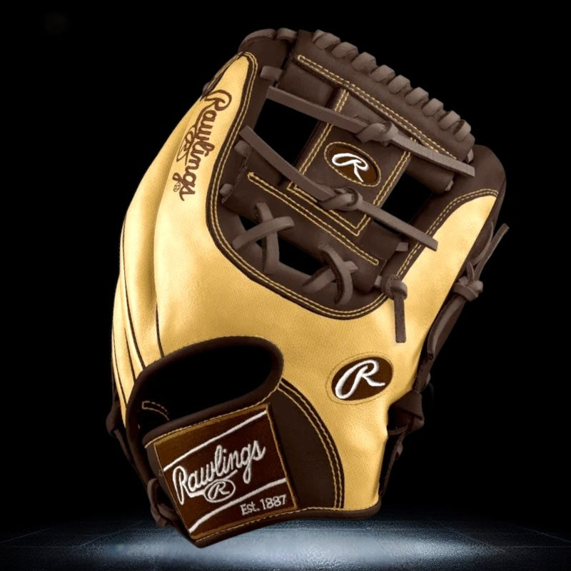 Rawlings Custom 11.50" Inch I-Web Blonde Speed Shell Brown Heart of the Hide Infield Glove