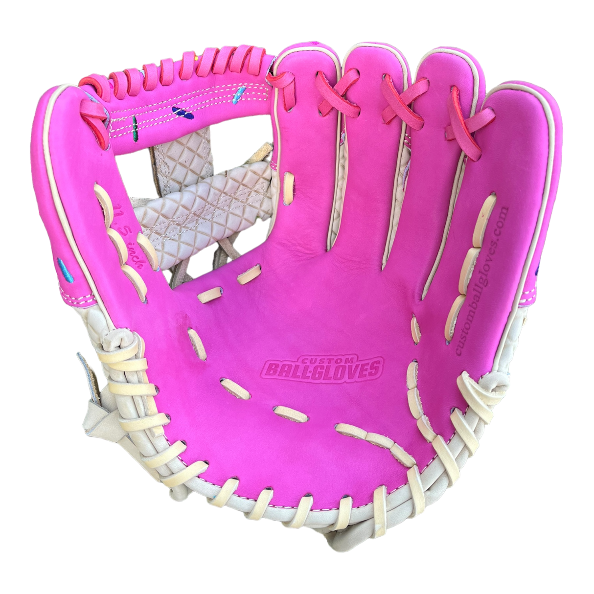 Custom Ice Cream Series Pink 11.5” I-Web Infield Baseball Glove