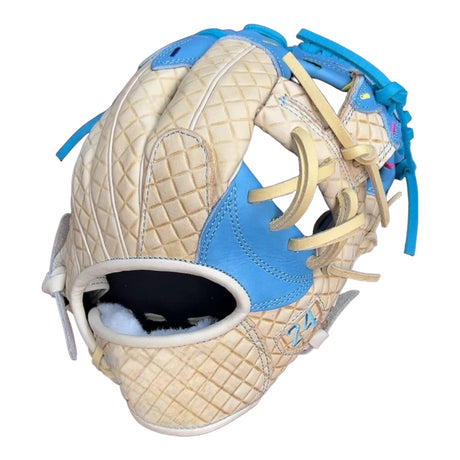 Custom Ballgloves 11.5” Ice Cream Baseball Glove Baby Blue