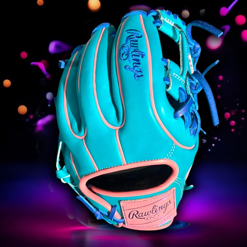 Rawlings Exclusive 11.5” I-Web Aqua Pink Glove