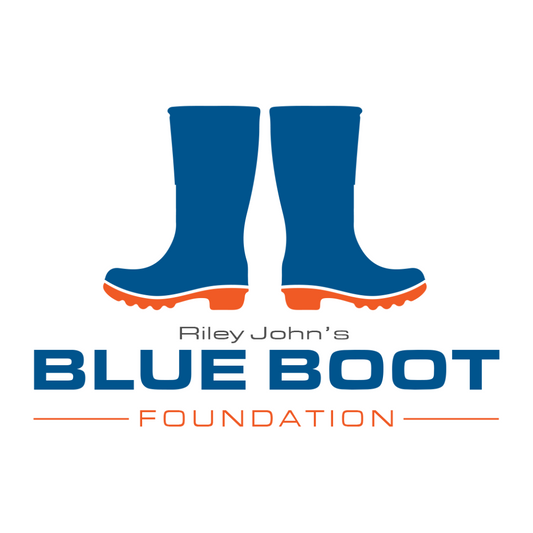 Riley John's Blue Boot Foundation Water Safety Custom Glove Builder