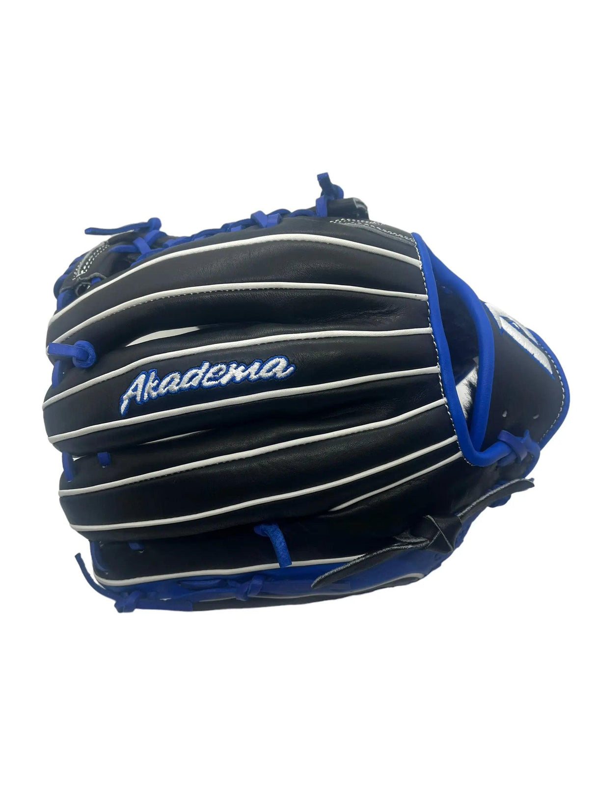 Akadema 2024 Torino Series 11.5” Inch Blue Black I Web Infielders Glove - CustomBallgloves.com