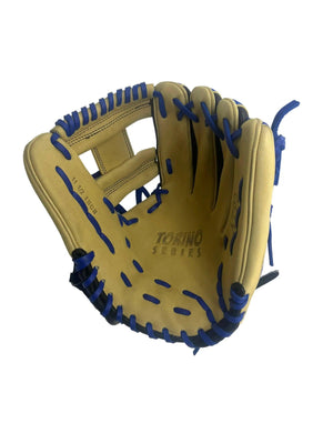 Akadema Torino Series 11.5” Inch Black Blue I Web Infielders Glove - CustomBallgloves.com
