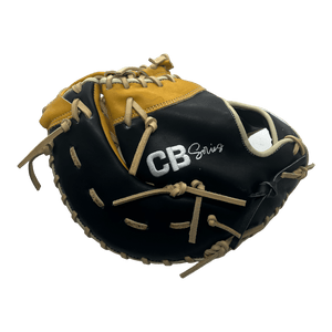 Emery CB Series 13” Inch Black Brown Blonde First Base Mitt - CustomBallgloves.com