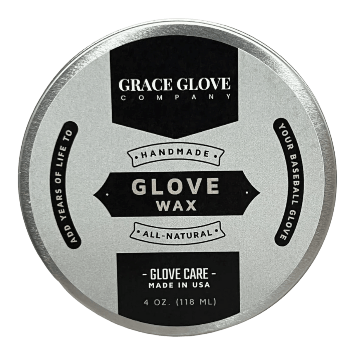 Grace Baseball Glove Wax 4oz - CustomBallgloves.com