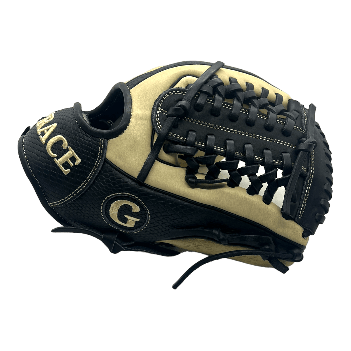 Grace Custom 11.5” Inch Modified Trapeze Black Snake Skin Blonde Infie ...