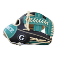 Grace Glove Co 11.50” In Green Black Blonde Infield OG Web Glove - CustomBallgloves.com