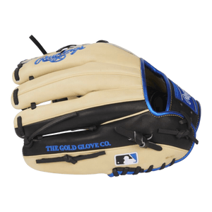 Rawlings 11.5" Inch I-Web Blonde Black Blue Heart of the Hide Infield Glove - CustomBallgloves.com