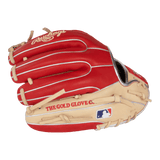 Rawlings 11.5" Inch I-Web Red Blonde White Heart of the Hide Infield Glove - CustomBallgloves.com