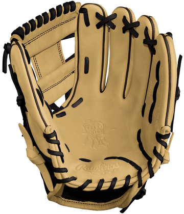 Custom Rawlings 12.75” H-Web Black Speed Shell Heart of the Hide