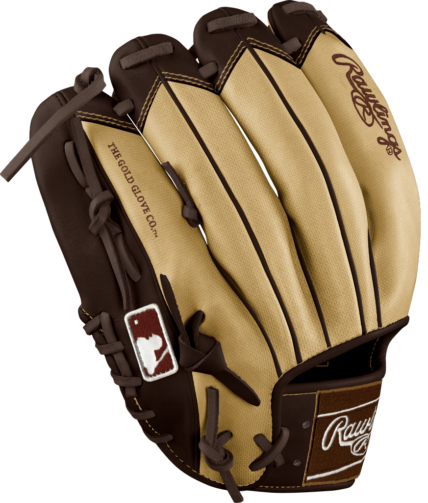 Custom Rawlings 12.75 H Web Black Speed Shell Heart of the Hide Outfield Glove Custom Ballgloves