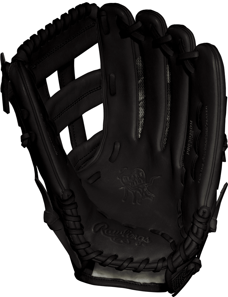 Rawlings Custom 12.75" Inch H-Web Camouflage Speed Shell Black Heart of the Hide Outfield Glove - CustomBallgloves.com