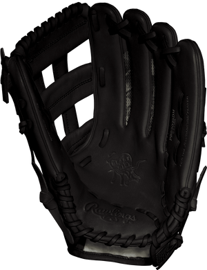 Rawlings Custom 12.75" Inch H-Web Camouflage Speed Shell Black Heart of the Hide Outfield Glove - CustomBallgloves.com