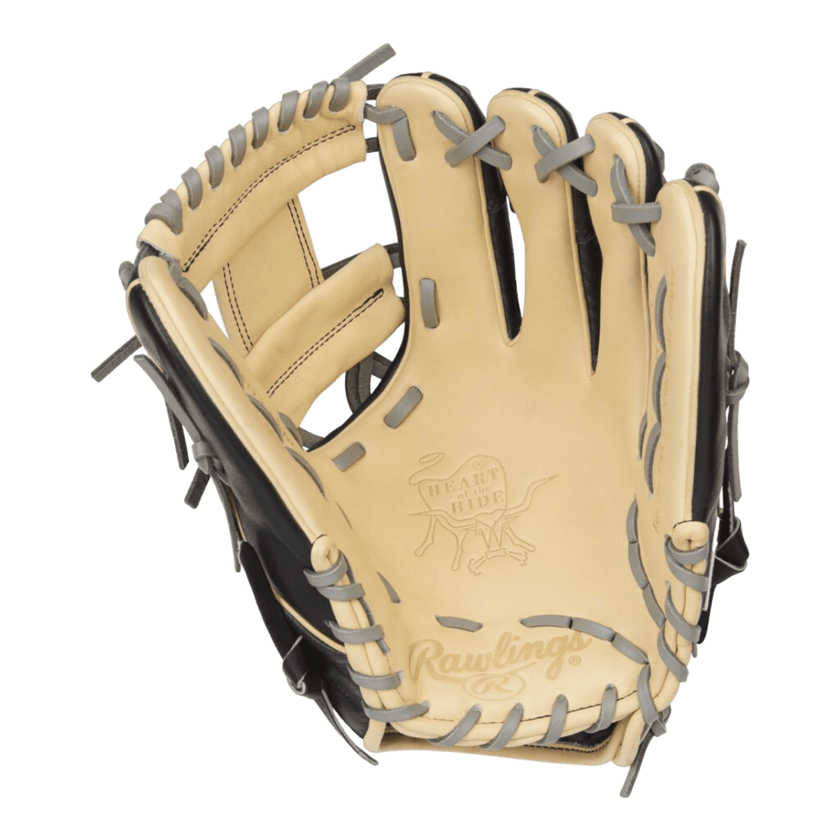 Rawlings Heart of the Hide 11.5 I Web Hyper Shell Black Blonde Infiel Custom Ballgloves