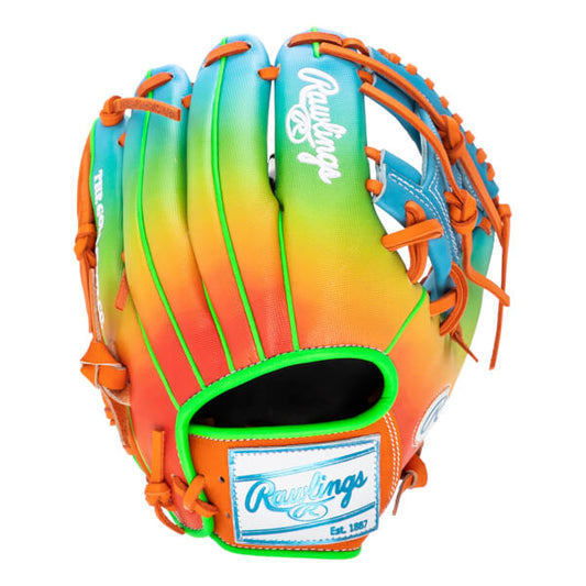 Rawlings Heart of the Hide Funburst 11.5" Baseball Glove: PROR204-2CBO