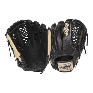 Rawlings R2G 11.75" Inch Croc Skin Black Blonde Heart of the Hide Baseball Glove - CustomBallgloves.com