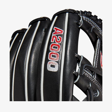Wilson a2000 グローブ 黒/赤/白 Wilson A2000 12.75” Trapeze Web Black Red White Outfield