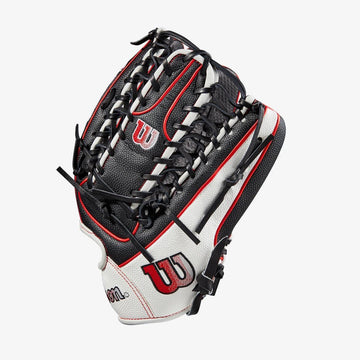 Wilson a2000 グローブ 黒/赤/白 Wilson A2000 12.75” Trapeze Web Black Red White Outfield