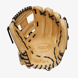 Wilson A2000 1786 11.5” Blonde Infield Baseball Glove RHT - CustomBallgloves.com