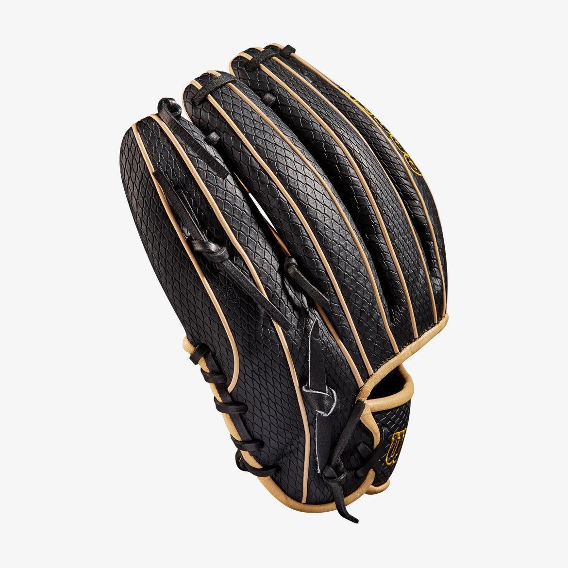 Wilson A2000 KBH13 11.75" Black Infield Baseball Glove - CustomBallgloves.com